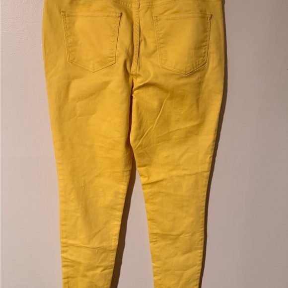 St. John's Bay Sunny Yellow Jeans - Picture 3 of 3